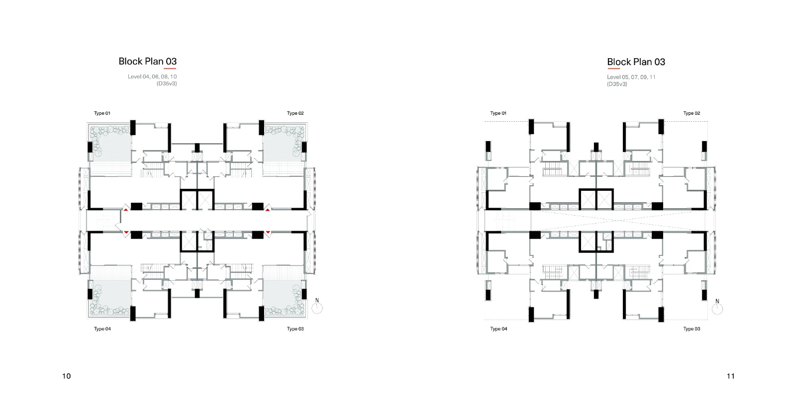4.5 BHK Floor Plan - Artistic Representation